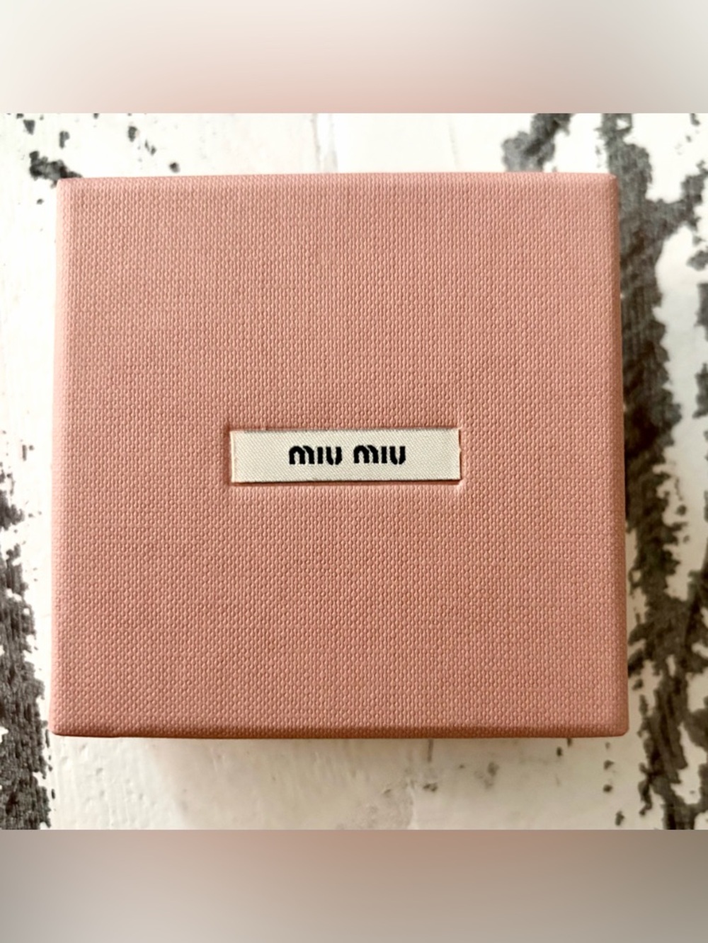 Miu Miu  Blush Pink Jewelry or Accessory Empty Gift Box
